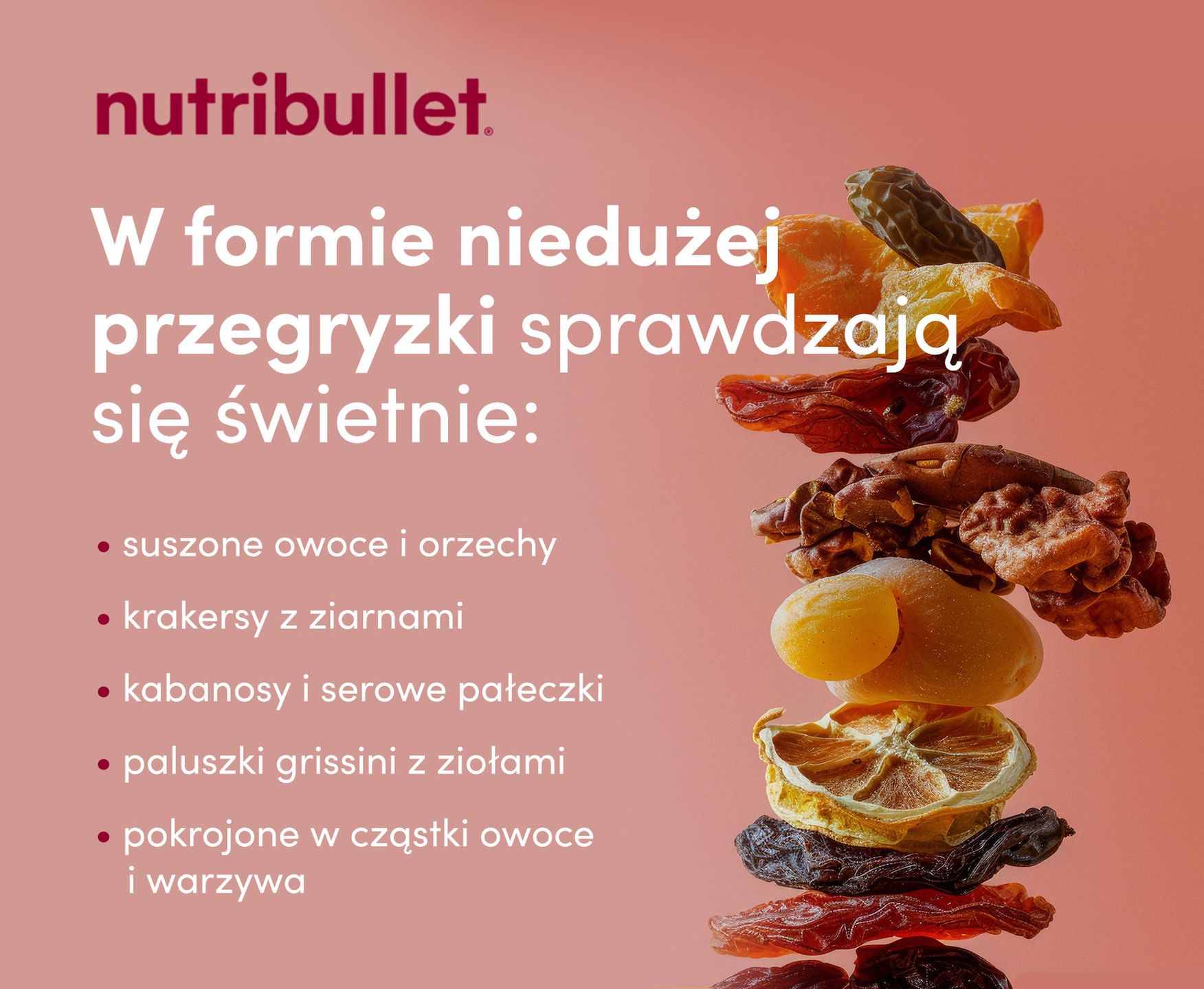 Infografika - W formie niedużej przegryzki sprawdzają się świetnie 
