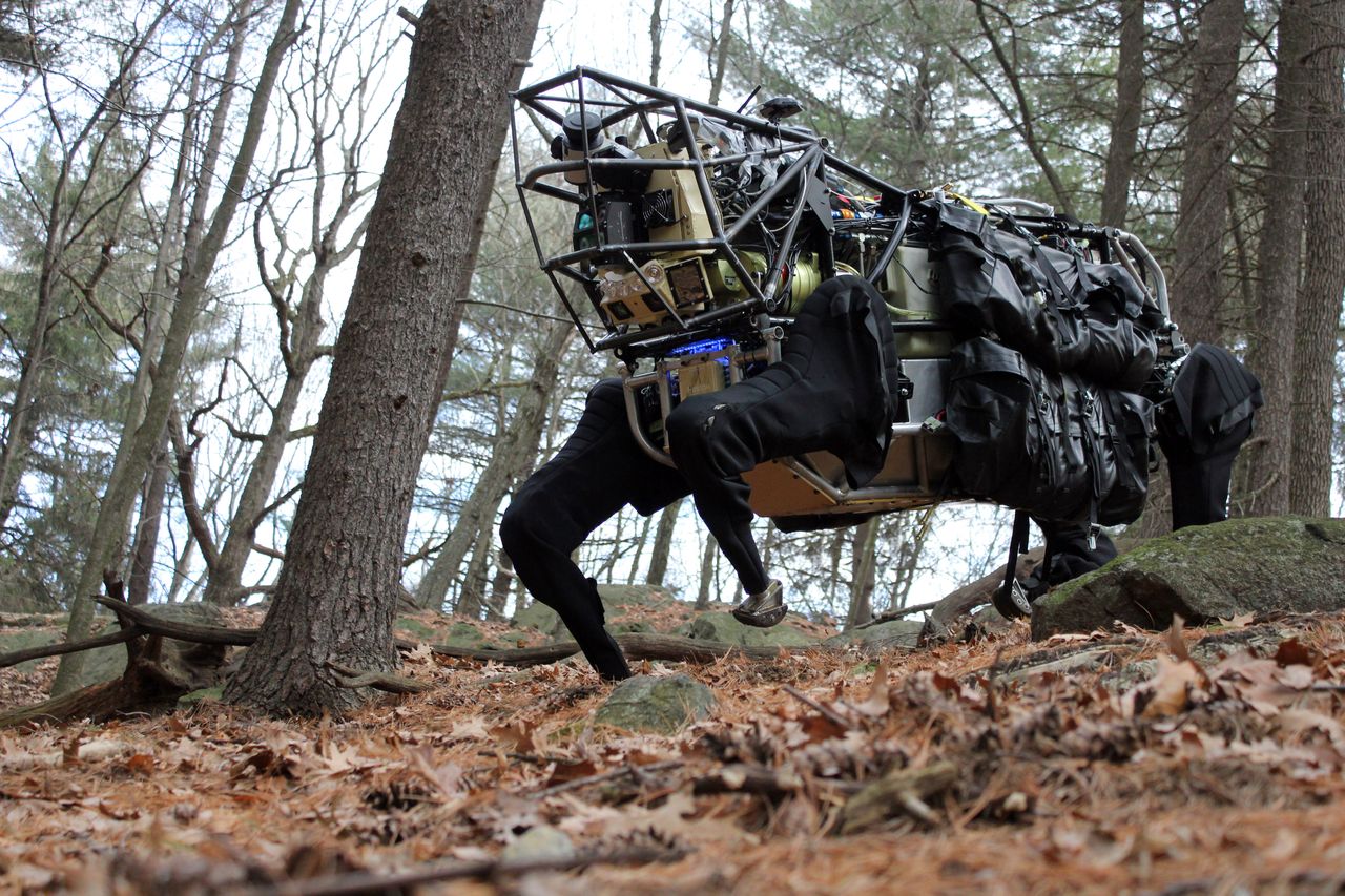 Robot LS3 - jeden z nowszych projektów DARPA