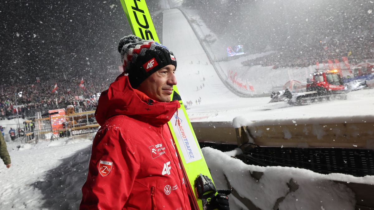 Zakopane, 11.01.2026. Polak Kamil Stoch podczas zawodów Pucharu Świata w skokach narciarskich w Zakopanem, 11 bm. (mk) PAP/Grzegorz Momot