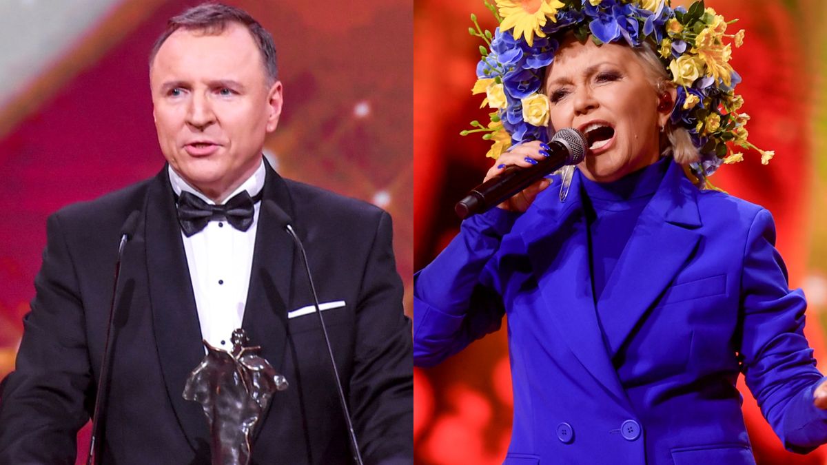 Małgorzata Ostrowska i Jacek Kurski