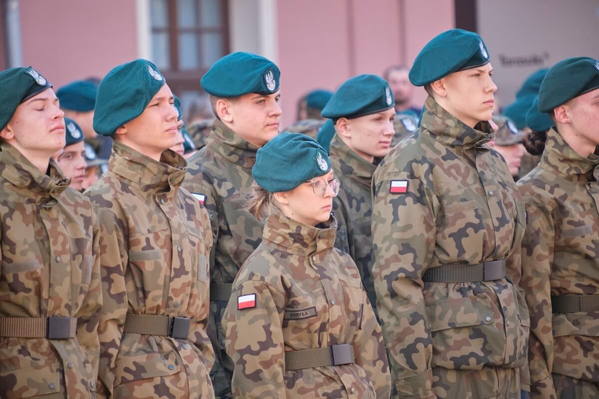 Ślubowanie kadetów klas mundurowych XIV LO Lublin