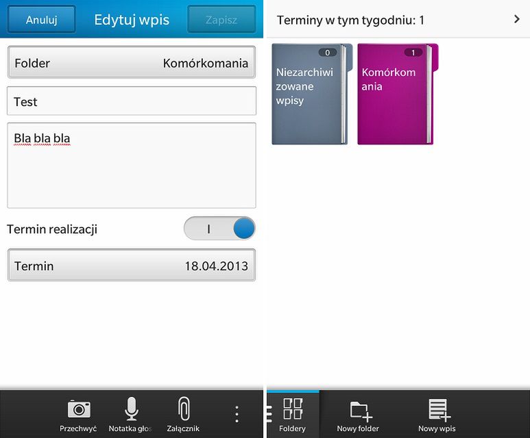 BlackBerry Z10 - a miało być tak pięknie [test] 23