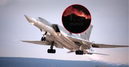 Rosyjski bombowiec Tu-22M3 runął na ziemię