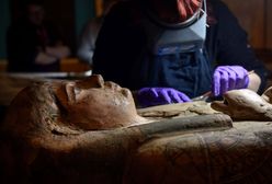 Przypadkowe odkrycie w trumnie mumii
