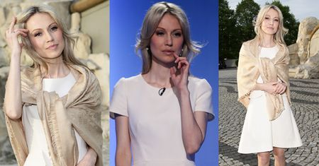 Magdalena Ogórek idzie na Debatę Prezydencką... (ZDJĘCIA)