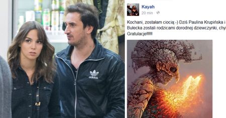Kayah: "Zostałam ciocią! Chyba Tereski! Paulina i Sebastian zostali rodzicami!"