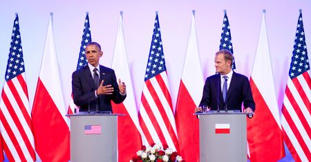 Obama w Polsce. Rosja krytykuje plany zwiększenia obecności wojskowej USA w Europie Wschodniej