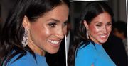 Ciążowy brzuszek Meghan Markle na pierwszym planie! Podkreśliła go boską wieczorową kreacją!