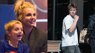 Dorosły już syn Britney Spears wyłania się z marketu. Podobny do sławnej mamy? (ZDJĘCIA)