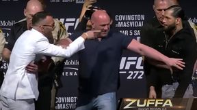 Było gorąco! Zobacz pierwsze spotkanie Covingtona z Masvidalem przed UFC 272 [WIDEO]