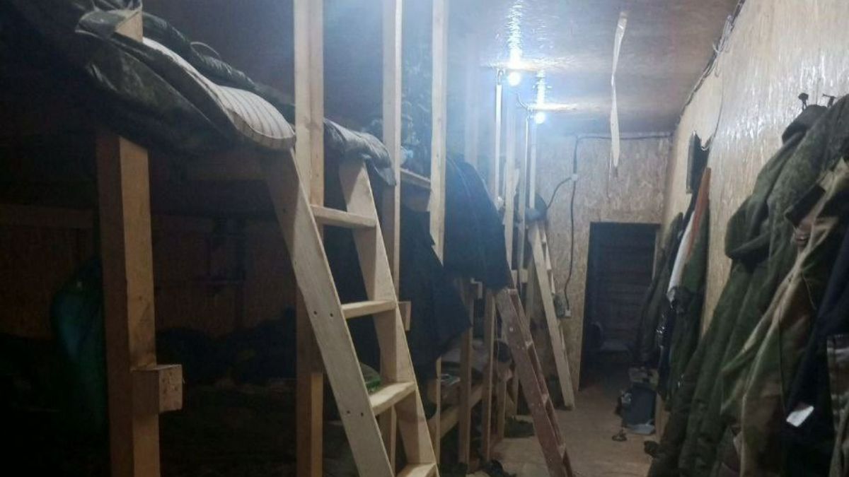 Bunkier Grupy Wagnera odkryty pod Bachmutem robi wielkie wrażenie