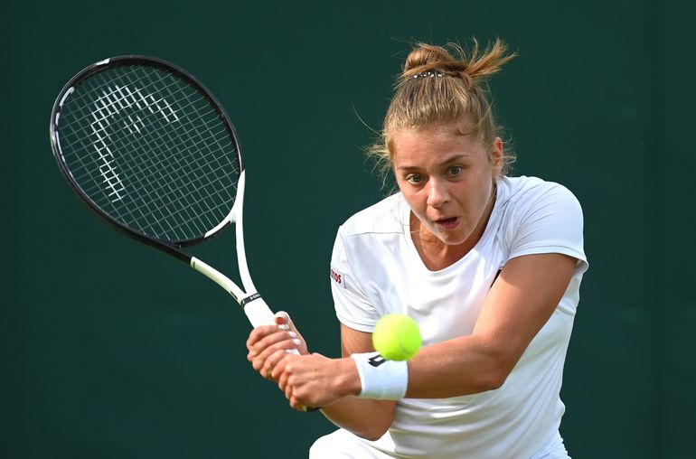 Maja Chwalińska pokazała się z bardzo dobrej strony na Wimbledonie