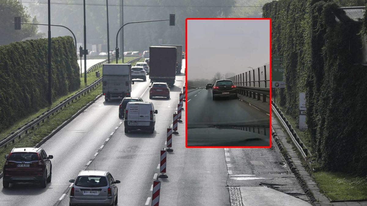 Jazda kierowcy wzbudziła podejrzenie innych na drodze.