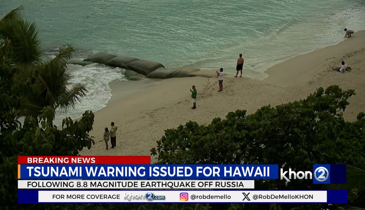 Porażający widok. Ujęcie z Hawajów obiega sieć