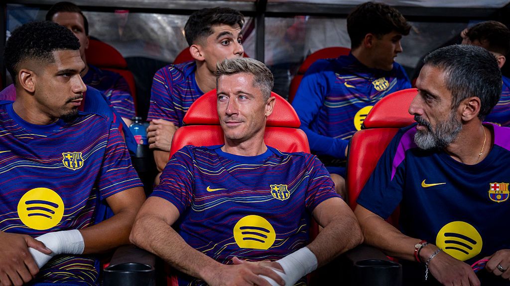Getty Images / Alberto Gardin/NurPhoto / Robert Lewandowski w FC Barcelonie