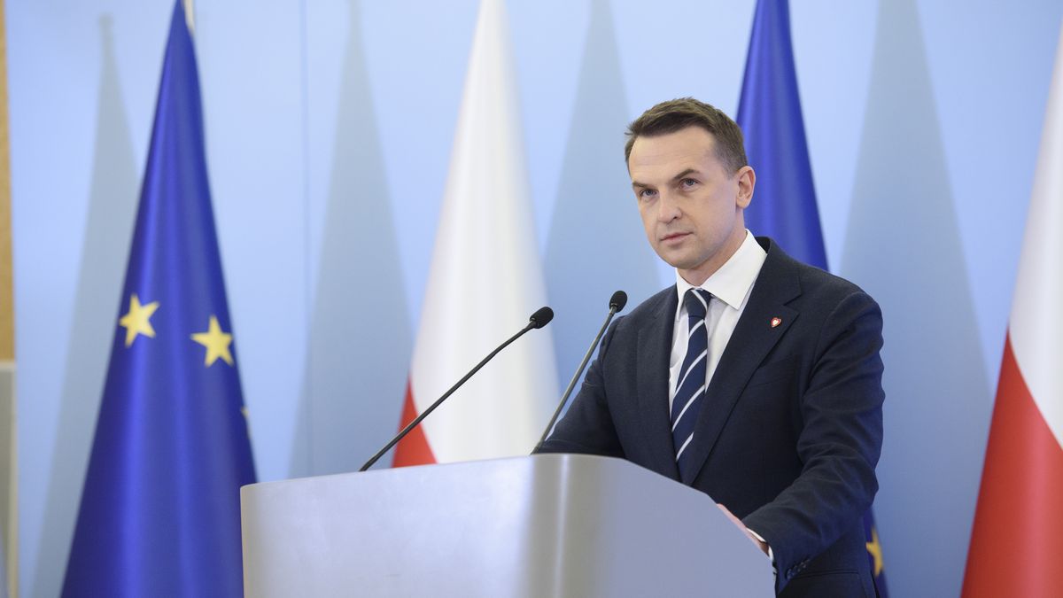 Polish Minister for European Affairs Adam Szlapka looks on during the presentation of the programme for the 2025 Poland's Presidency of the Council of the European Union (EU) on December 10, 2024 in Warsaw, Poland. On 1 January 2025, Poland will take over the six-month presidency of the Council of the EU. With Russia's ongoing war against Ukraine, escalating tensions in the Middle East, rising economic insecurity, democratic challenges, and the recent re-election of Donald Trump in the 2024 U.S. presidential election, Europe will navigate through difficult waters in the coming months and years. The Polish Council Presidency will play a crucial role in this respect. While security and defence will be central themes, other pivotal issues such as enlargement, financial stability, and European competitiveness will also shape the agenda.