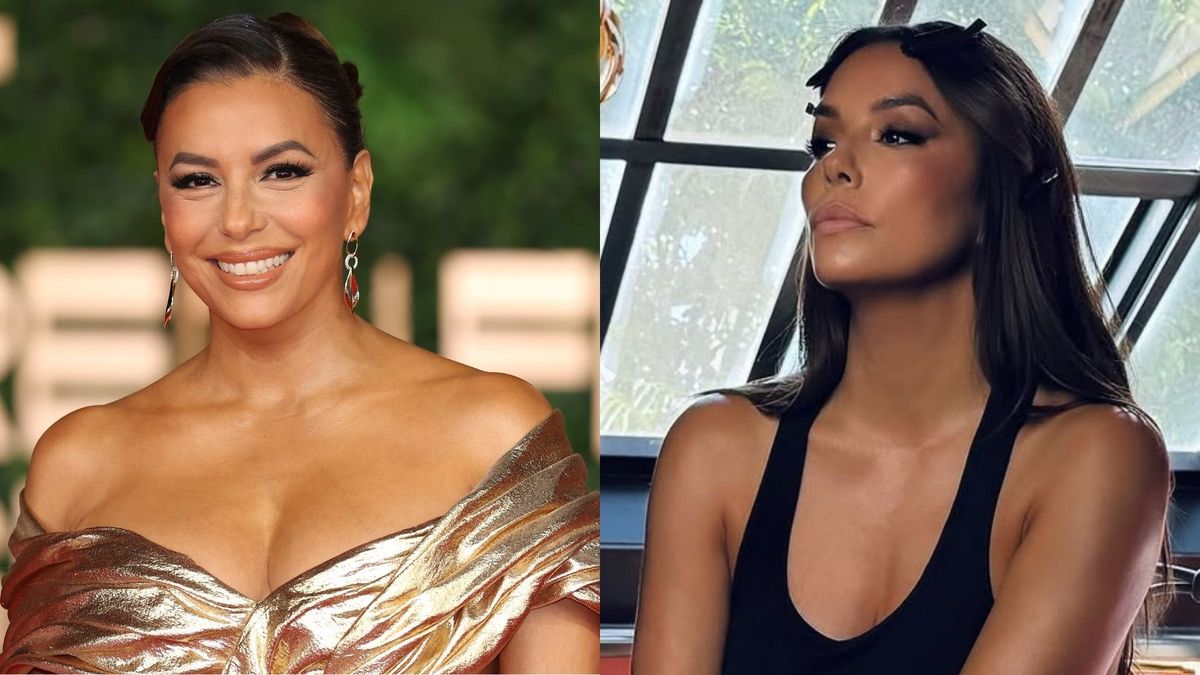 Eva Longoria w czarnym body 