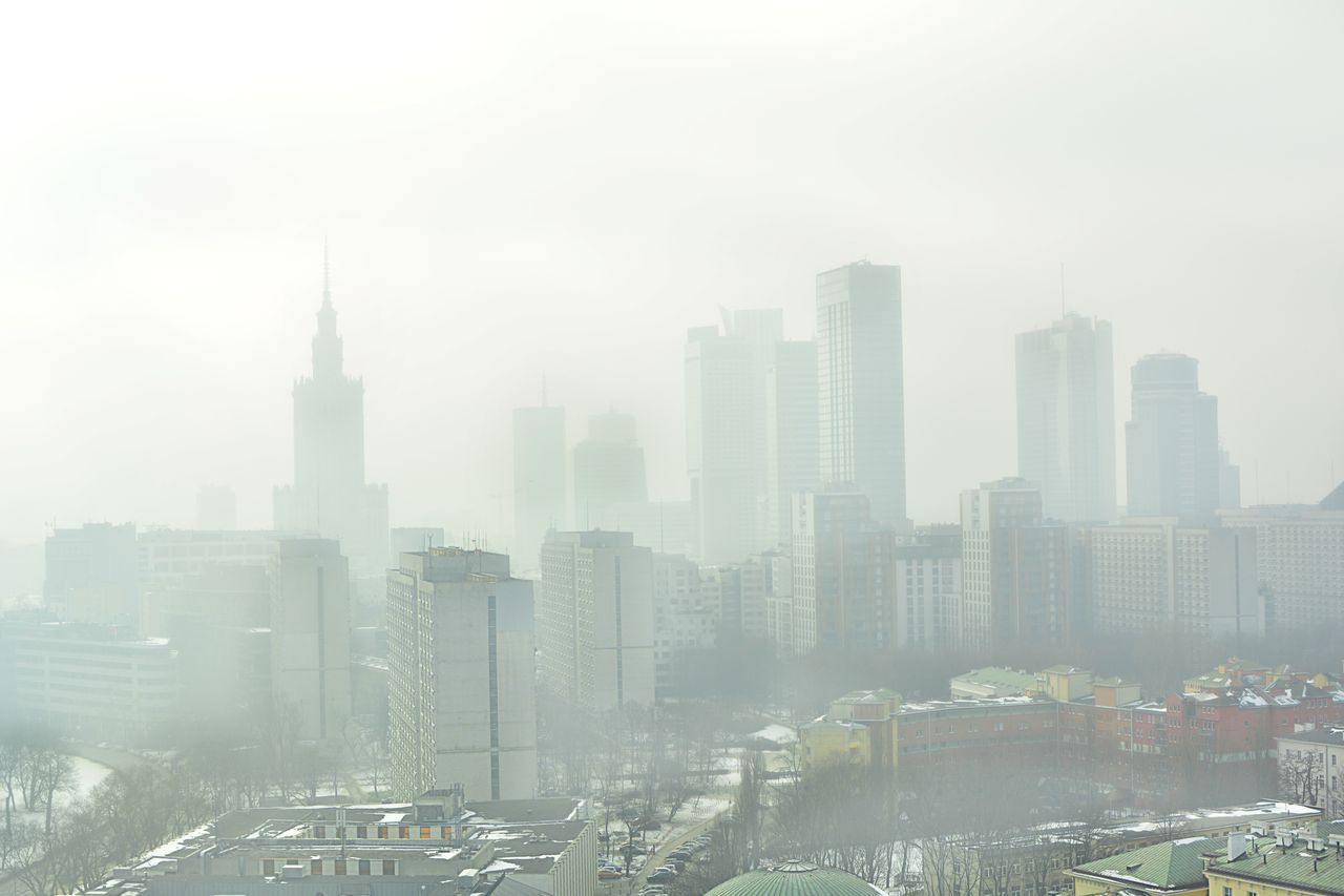 Smog nad Warszawą
