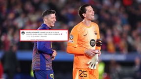 Cały Szczęsny! Tak skomentował decyzję Lewandowskiego