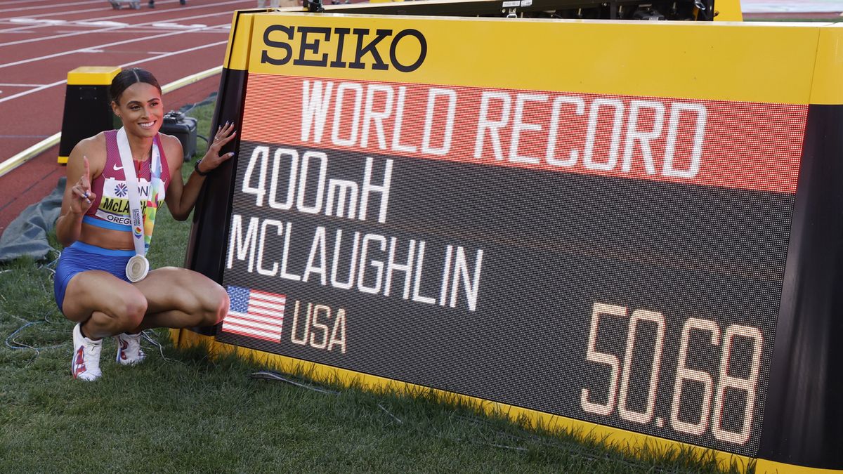 Zdjęcie okładkowe artykułu: PAP /  / Na zdjęciu: Sydney McLaughlin