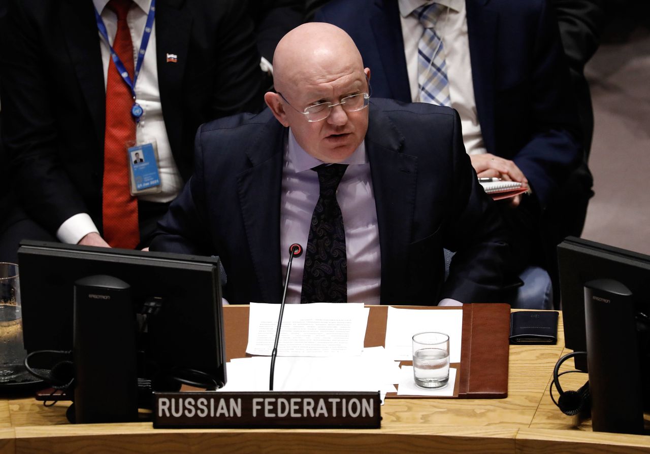 Wpadka za wpadką. Ambasador Rosji przy ONZ używał zakazanego słowa