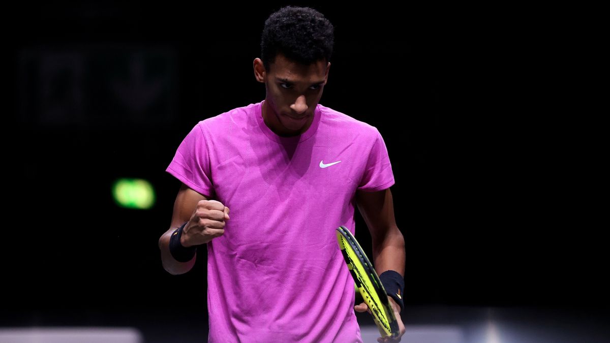 PAP/EPA / FRIEDEMANN VOGEL / Na zdjęciu: Felix Auger-Aliassime