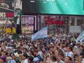"Ludzie powariowali". Argentyńczycy opanowali Times Square
