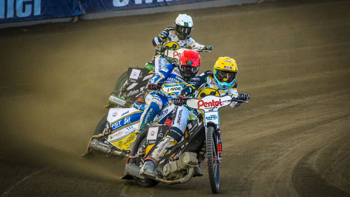 WP SportoweFakty / Julia Podlewska / Na zdjęciu: Max Fricke na prowadzeniu