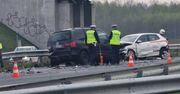Poważny wypadek na A2 pod Mińskiem Mazowieckim. Zderzyło się pięć pojazdów
