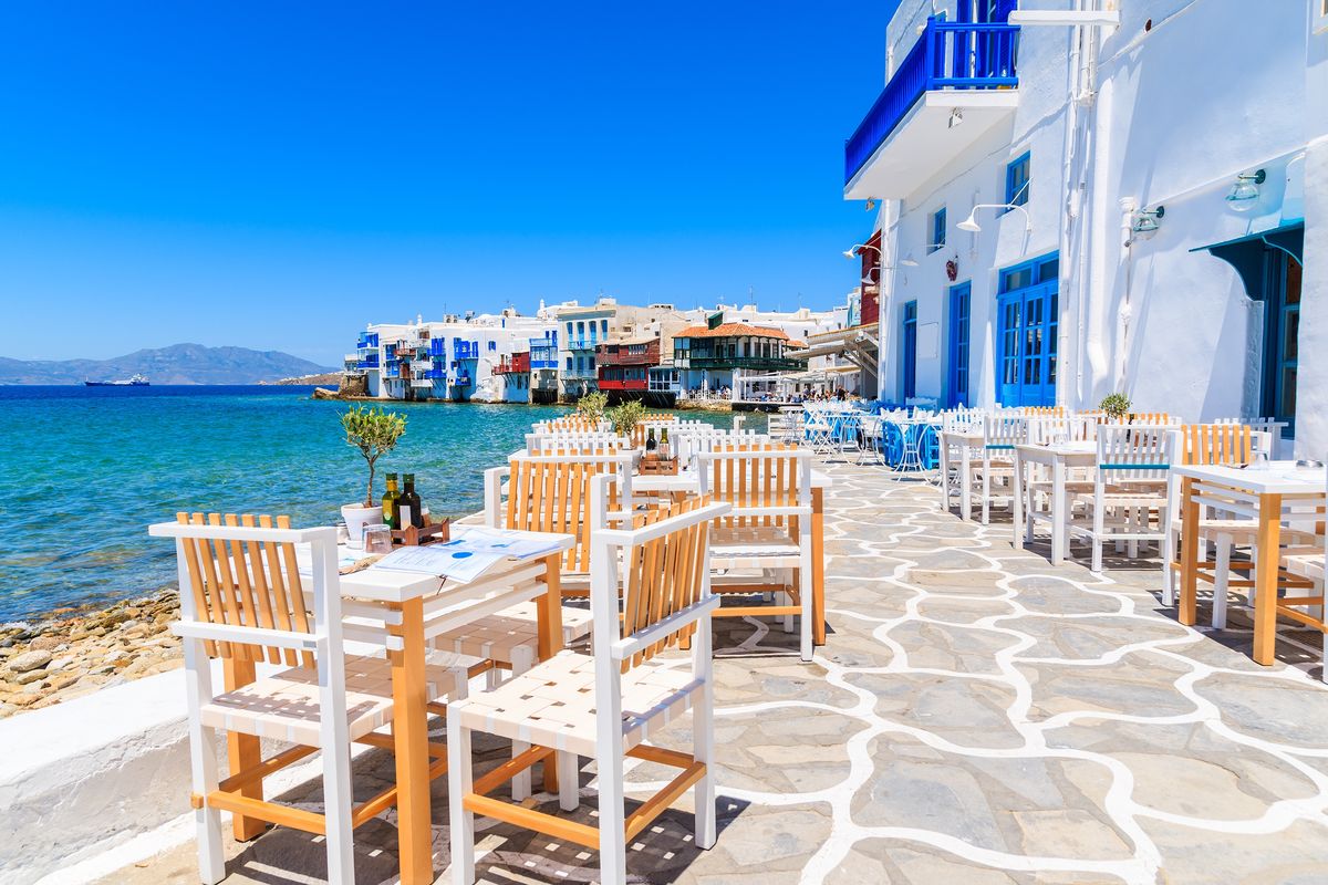 Mykonos słynie z wysokich cen 