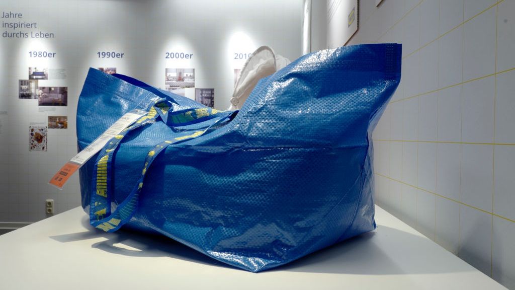 IKEA Germany Celebrates 50th Anniversary
MUNICH, GERMANY - OCTOBER 17: Frakta bag, a design classic is displayed during a celebration of IKEA's 50th anniversary in Germany on October 17, 2024 near Munich, Germany. IKEA launched its first store at the Eching location in 1974. Today the Swedish retailer operates 54 stores across Germany. (Photo by Johannes Simon/Getty Images)
Johannes Simon