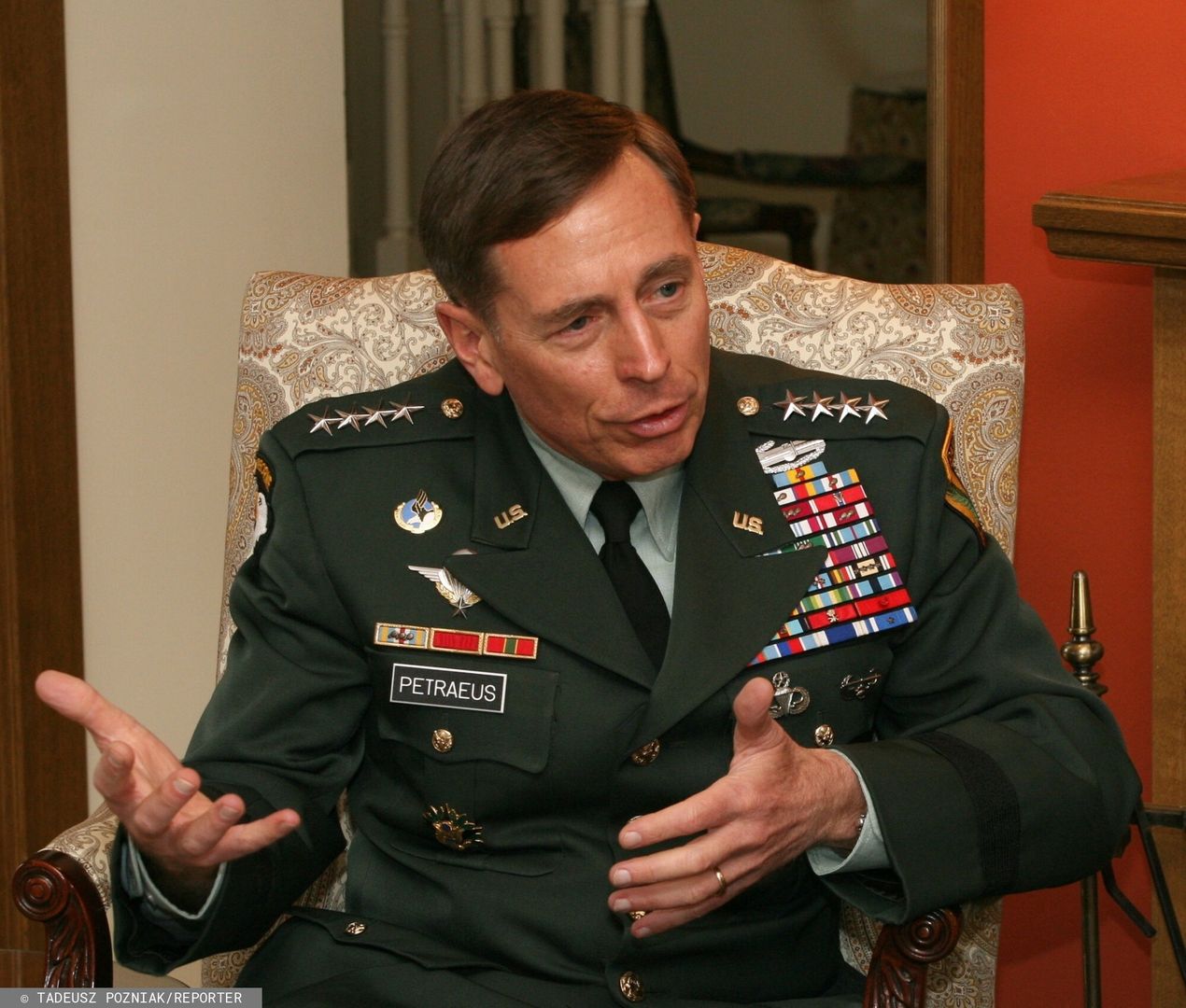 Kwiecień 2010 r., Warszawa,  gen. David Petraeus
