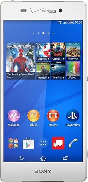 Sony Xperia Z3v jest dostępny w białej i czarnej wersji kolorystycznej