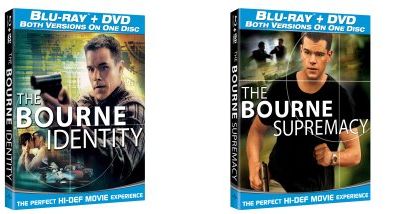 Trylogia Bourne'a - Blu-ray i DVD na jednej płycie