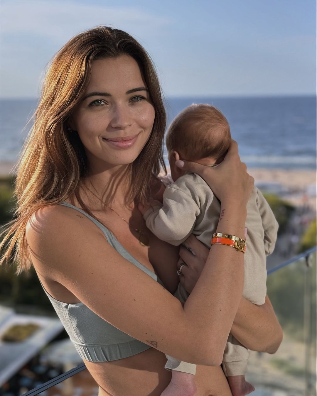 Sandra Kubicka z synem (Instagram)