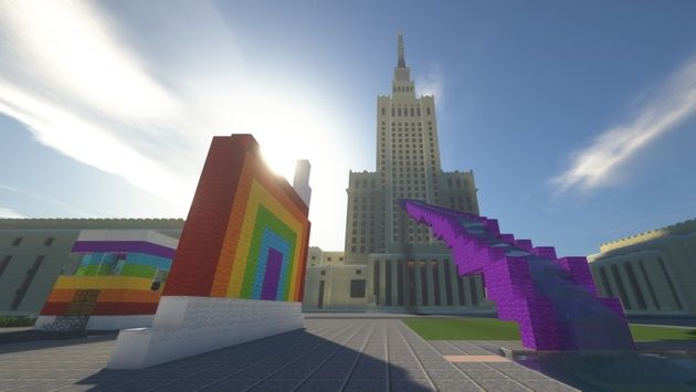 Minecraft - Stolica do sześcianu - praca konkursowa 1