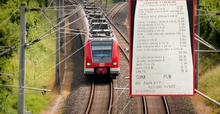Pokazał paragon "grozy" z pociągu. "Nie wiem, co musiałoby się stać..."