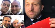 Borys Szyc szaleje z gwiazdami na czerwonym dywanie! Jego zdjęcia przejdą do historii!