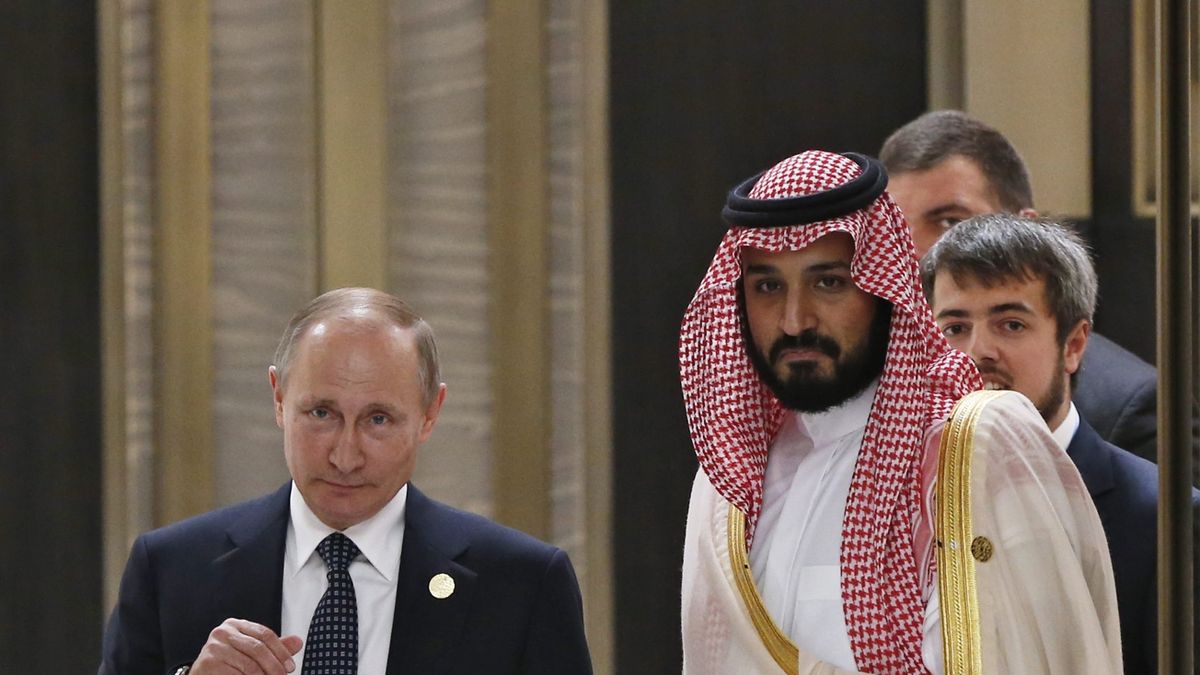 Od porozumienia między Władimirem Putinem a księciem Mohammedem bin Salamem może zależeć zmiana ceny ropy.