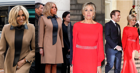 Brigitte Macron zadaje szyku w eleganckich stylizacjach (ZDJĘCIA)