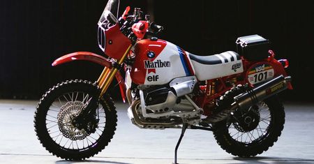 Customowe BMW R 1200 GS od Roland Sands Design jak dakarowy motocykl sprzed lat