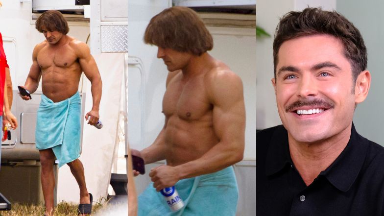 Zac Efron na potrzeby nowej roli zmienił się nie do poznania