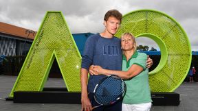 Australian Open: sprawca największej sensacji trenuje i mieszka z... mamą