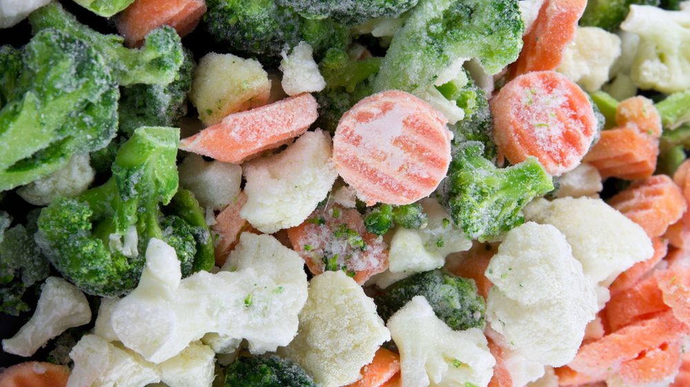 Mrożona mieszanka warzywna