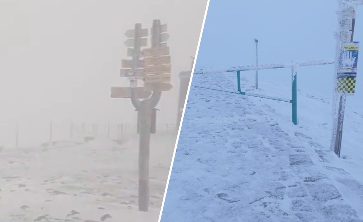 Pokazali, co dzieje się na Śnieżce. Skrajnie trudne warunki