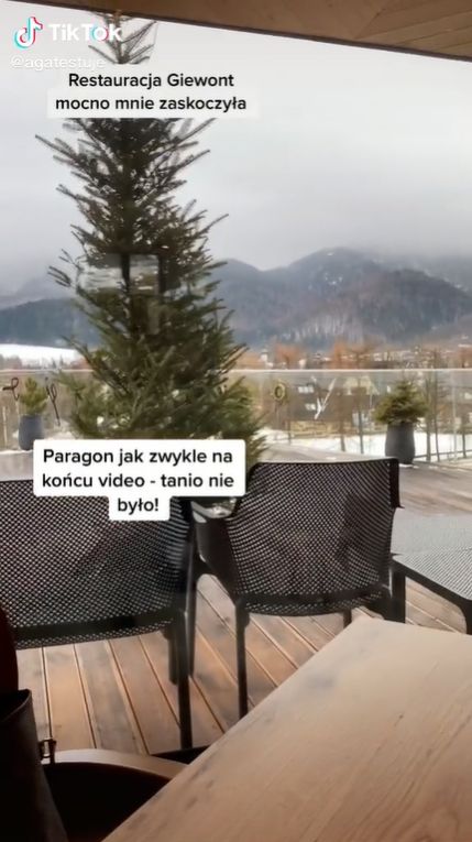 Nowy paragon grozy? Tiktokerka pokazała ceny w restauracji w Zakopanem 