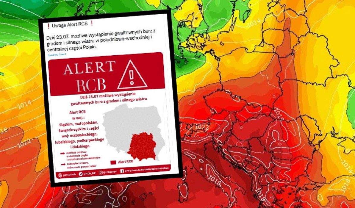Niebezpieczna pogoda w Polsce