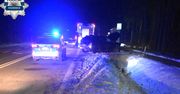 Kozienice: Pijany 71-latek wjechał lexusem do rowu. Miał niemal promil alkoholu