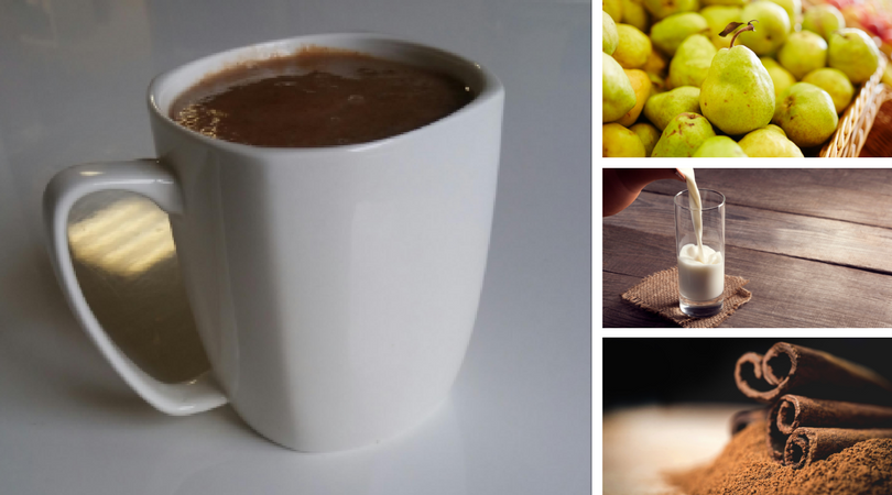 Koktajl mleczny z gruszką i cynamonem. Rozgrzeje i wzmocni odporność