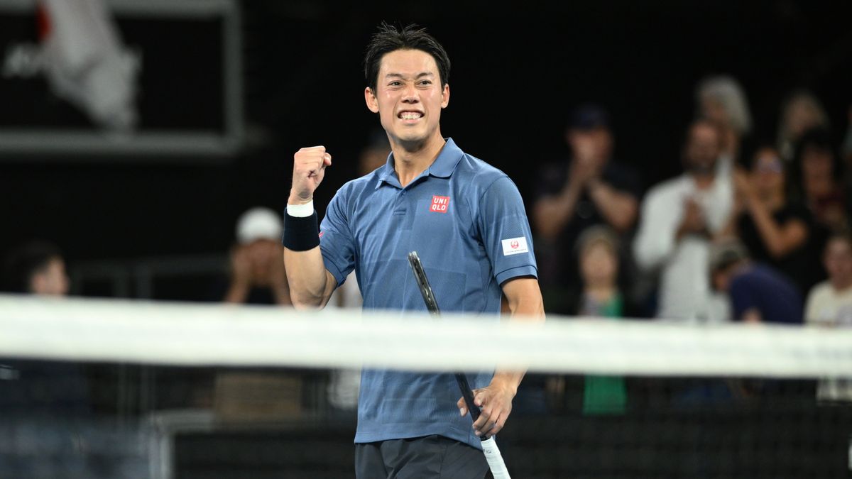 PAP/EPA / Joel Carrett / Na zdjęciu: Kei Nishikori